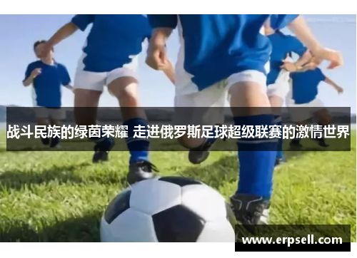 战斗民族的绿茵荣耀 走进俄罗斯足球超级联赛的激情世界